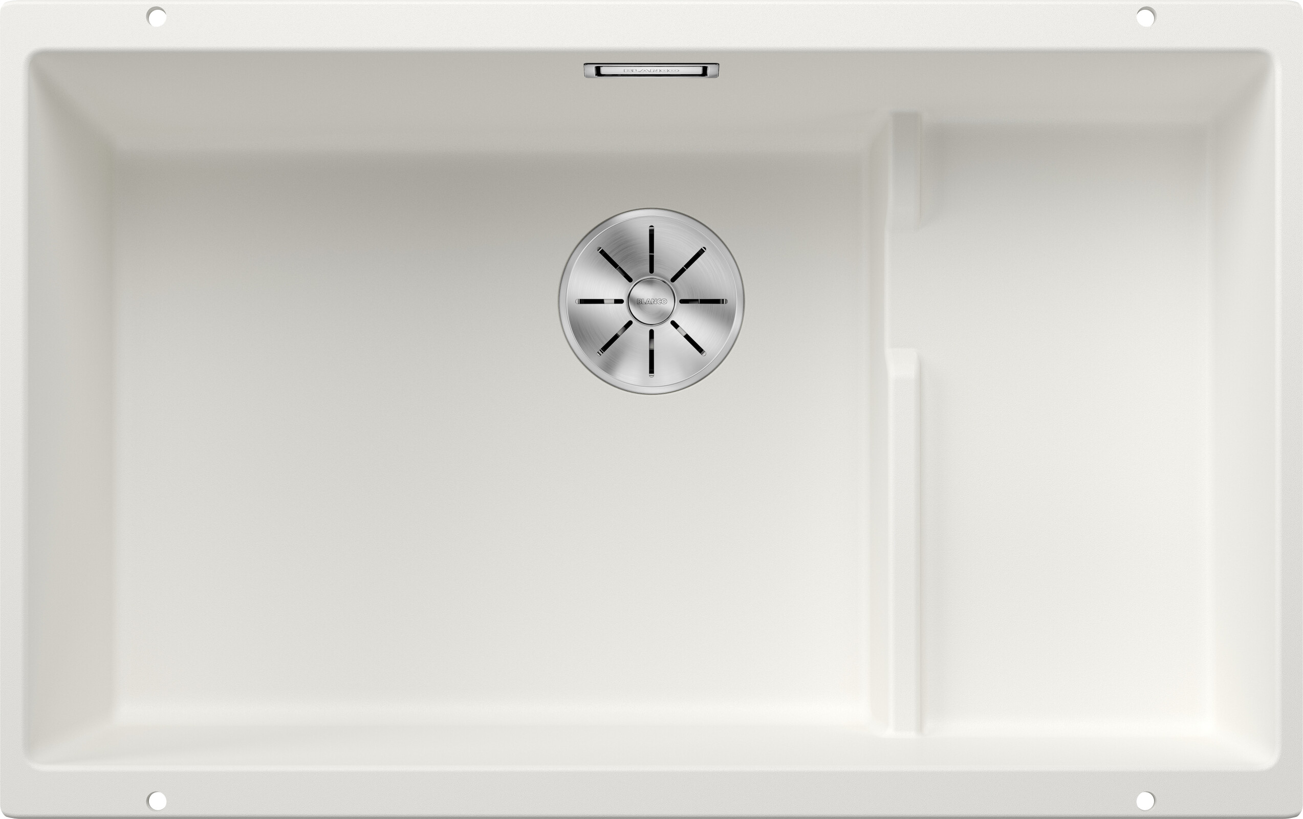 blanco-subline-700-u-level-feher-tartozekokkal-excenter-nelkul